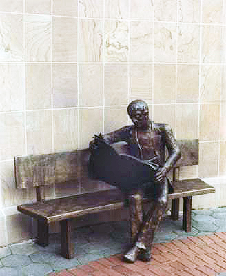 "Newspaper Reader"
